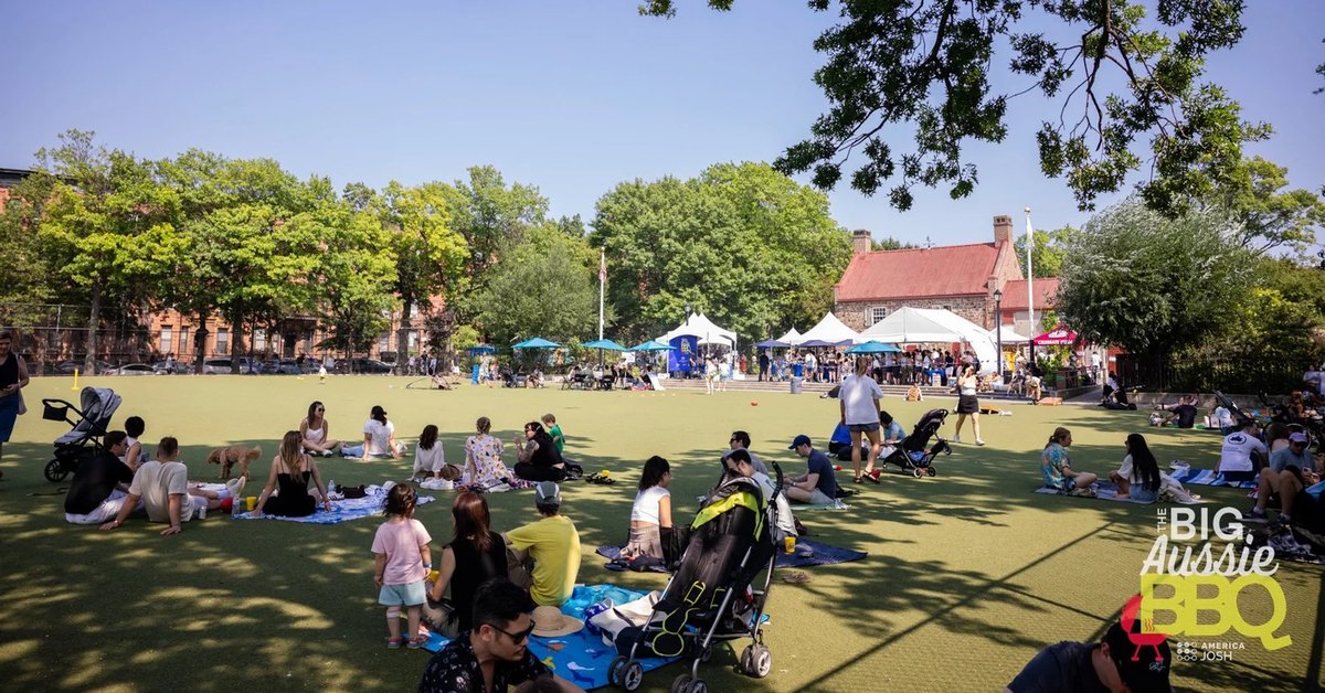 The crew in blue: Airtasker joins the Big Aussie BBQ